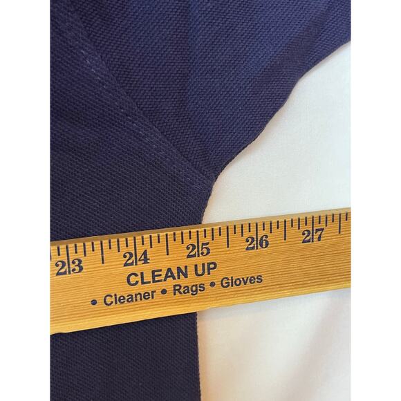 NWT Featherlite Men's 2XL Blue Short Sleeve Polo Shirt 2 Button Golf Casual Wear - Picture 6 of 7